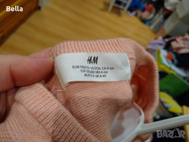 Рокля H&M 4-6 г., снимка 8 - Детски рокли и поли - 52013731