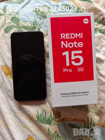 Redmi note 15pro 5g, снимка 2 - Xiaomi - 53825309