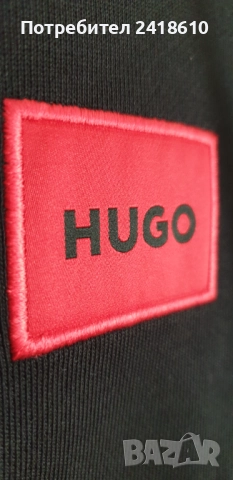 Hugo Boss HUGO Daratschi214 Mens Hoodie Size XL НОВО! ОРИГИНАЛ! Мъжки Суичер!, снимка 3 - Спортни дрехи, екипи - 51594006