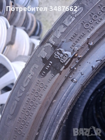 235 4019 NOKIAN 2бр летни дот 2021г , снимка 6 - Гуми и джанти - 53837860