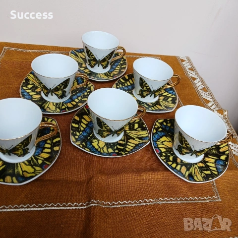 Порцеланов сервиз за кафе , снимка 2 - Сервизи - 53934990