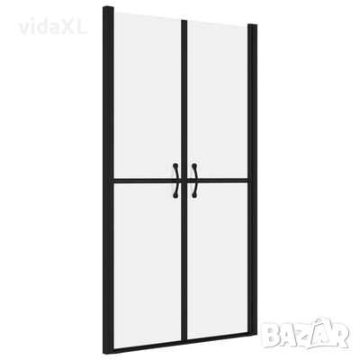 vidaXL Врата за душ, матирано ESG стъкло, (93-96)x190 см(SKU:150843