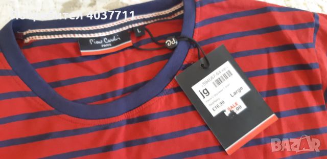 Нова Мъжка тениска Pierre Cardin размер L, снимка 3 - Тениски - 45341171