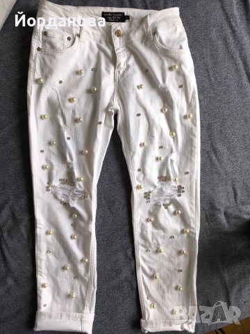 Дънки Estero Ragazza с перли, снимка 10 - Дънки - 33242274