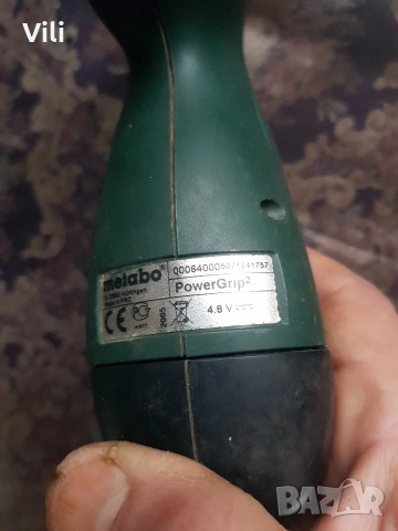 Metabo PowerGrip2 Винтоверт 4.6v., снимка 3 - Винтоверти - 52965240
