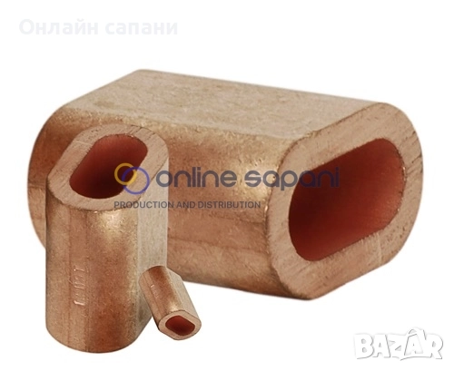 Аксесоари за стоманени въжета - кауши, кламфи, скоби, обтегачи, алуминиеви втулки, медни втулки и др, снимка 7 - Други инструменти - 22030615