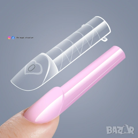 Дуал Горни форми за френски маникюр, снимка 4 - Продукти за маникюр - 54069310