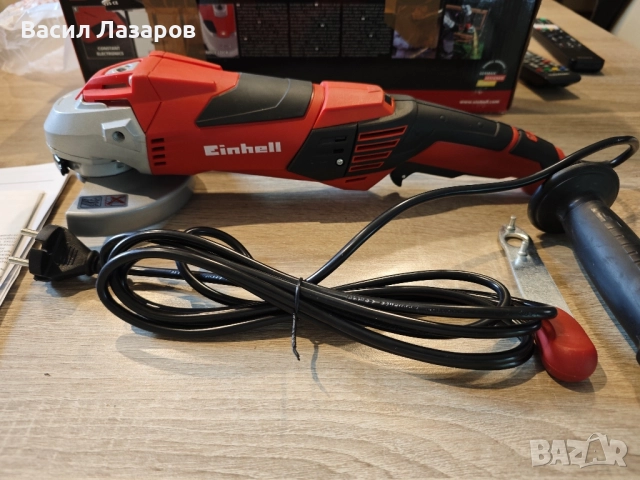 ъглошлайф флекс EINHELL TE-AG 125 CE чисто нов , снимка 5 - Други инструменти - 52200691
