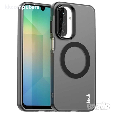 IMAK Защитен калъф (PC +TPU) с MagSafe за Samsung Galaxy A17 5G / A17 4G | Комплект с Протектор | Че