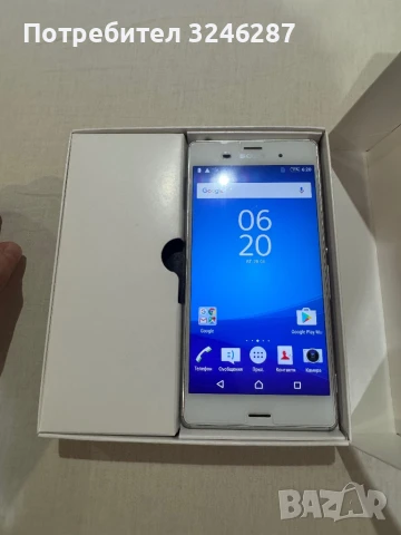 Sony Xperia z3 бя цвят, снимка 2 - Sony - 50788553