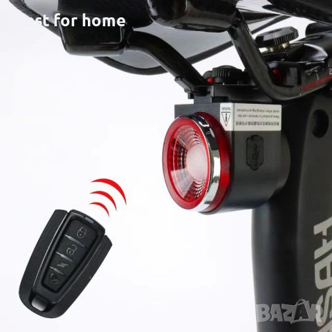 Аntusi A8- задна светлина с аларма/ звънец и дистанционно, снимка 9 - Аксесоари за велосипеди - 45551698