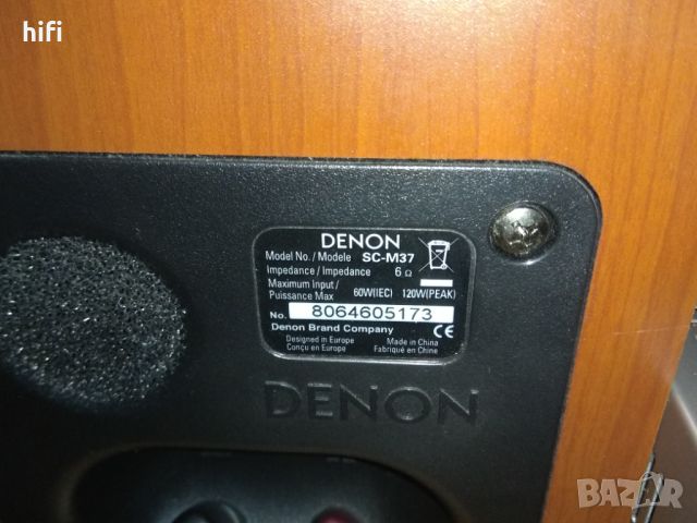 Аудиосистема Denon RCD-M37, снимка 4 - Аудиосистеми - 45305794