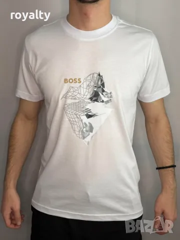 Boss мъжки тениски Два цвята , снимка 2 - Тениски - 49757606