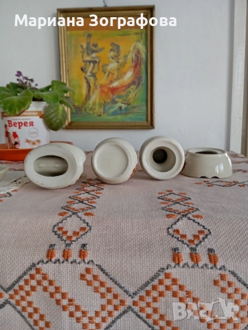Български порцелан от старо време, - Лабораторна колба ГДР, - Полска керамика, снимка 5 - Антикварни и старинни предмети - 48965480