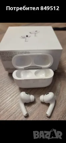 Слушалки APPLE AIRPODS PRO 2ND, бял цвят, снимка 1 - Bluetooth слушалки - 49589181