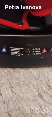 Стол за кола 0-25 кг. MONI GUARDIAN, снимка 3 - Столчета за кола и колело - 52367925