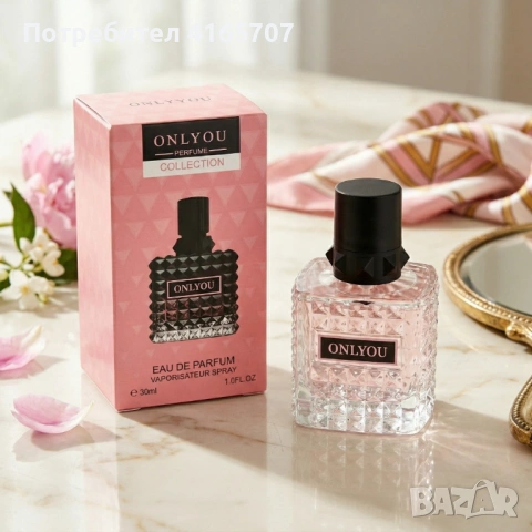 Дамски парфюм Onlyou, 30мл, EDP - Елегантен флорален аромат с нотки на жасмин и ванилия