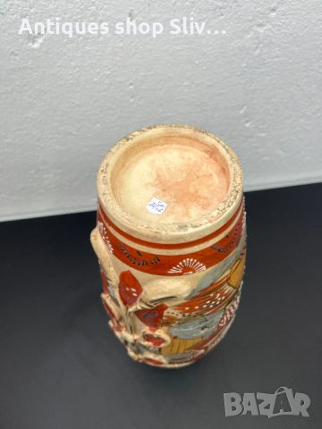 Японска порцеланова ваза. №5413, снимка 9 - Колекции - 45804767