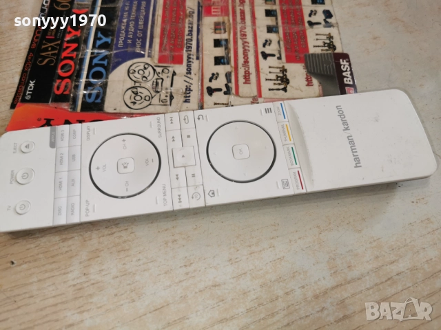 HARMAN/KARDON REMOTE CONTROL-ВНОС SWISS 1912251300, снимка 6 - Ресийвъри, усилватели, смесителни пултове - 52846878