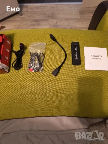 Tv Android Stick , снимка 2 - Приемници и антени - 48458443