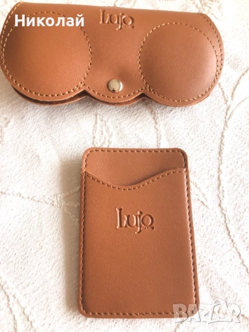 Калъф за очила и самозалепващ калъф за карти / Card holder - стилен комплект дамски аксесоари, снимка 10 - Други - 53576216