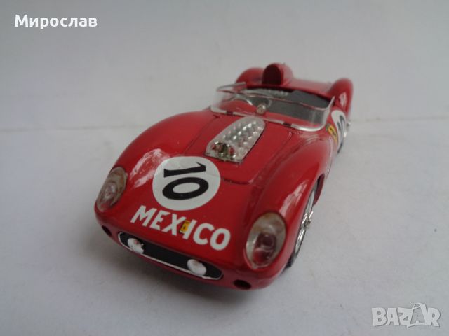 1:43 BRUMM FERRARI 250 TRS КОЛИЧКА ИГРАЧКА РАЛИ МОДЕЛ, снимка 2 - Колекции - 45525619