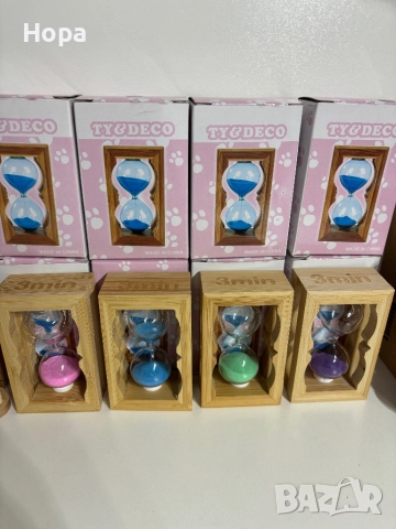 Пясъчен часовник 10 , 5 , 3 и 1 минути , снимка 7 - Декорация за дома - 35940591