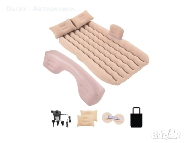 Надуваем матрак за пътуване и къмпинг, снимка 3 - Къмпинг мебели - 53615932