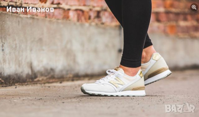 маратонки New Balance 996 'White Gold Khaki  номер 40 , снимка 4 - Маратонки - 45585450