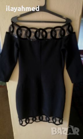 черна официална рокля , снимка 1 - Рокли - 45890489