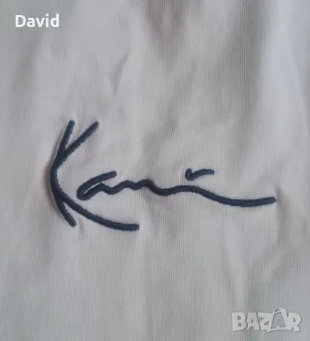 Оригинална мъжка фланелка Karl Kani Rap Stripe Tee, снимка 4 - Тениски - 50393024