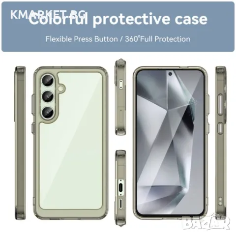 Samsung Galaxy S24 FE 5G Colorful TPU Калъф и Протектор, снимка 5 - Калъфи, кейсове - 47686682