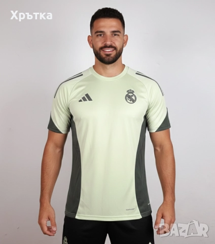 Adidas Real Madrid - Оригинална мъжка футболна тениска размер S