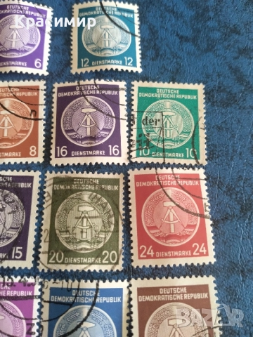 ГДР 1954., снимка 7 - Филателия - 52252871