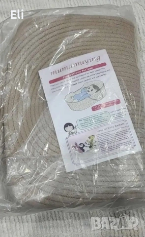 Ново кошче за бебче, ръчно изработено , снимка 2 - Бебешки легла и матраци - 53606370