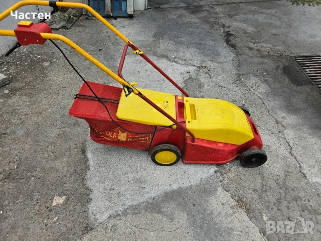 Електрическа косачка Wolfs Garten 1200W, снимка 5 - Градинска техника - 51246088