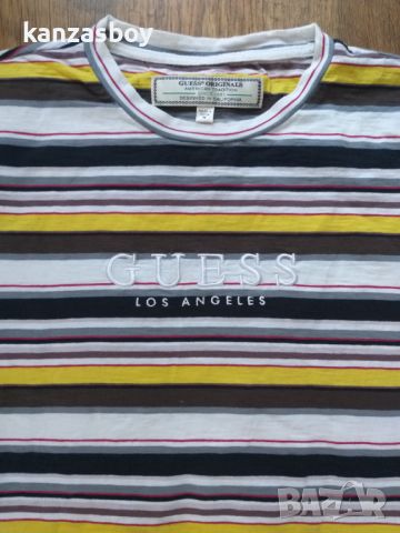 Guess - страхотна мъжка тениска КАТО НОВА M, снимка 2 - Тениски - 46541552