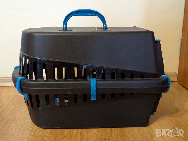 Транспортна клетка за кучета/котки/домашни любимци, среден размер, снимка 3 - За котки - 53914470