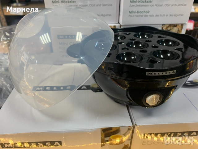 Яйцеварка Melissa, 7 яйца, неръждаема стомана, с прозрачен капак, снимка 11 - Други - 53032272