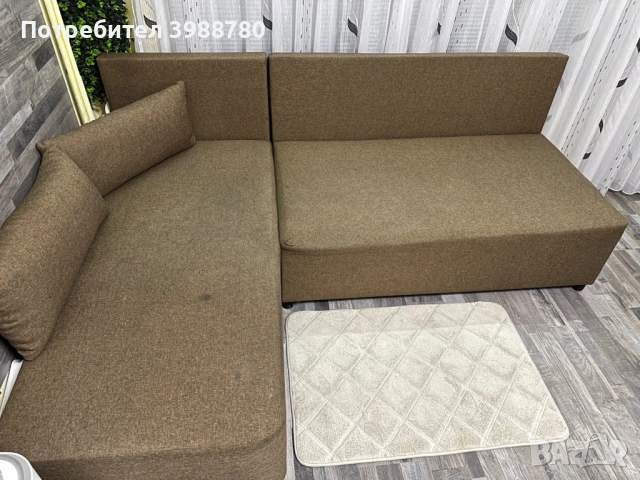 Ъглов диван разтегателен, снимка 2 - Дивани и мека мебел - 53698050