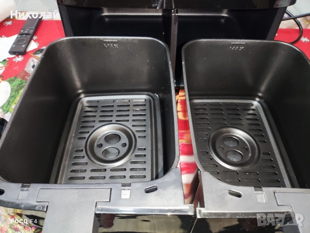 Двузонов фритюрник с горещ въздух Silvercrest SHLFD 2600 B1, снимка 7 - Фритюрници - 52981552