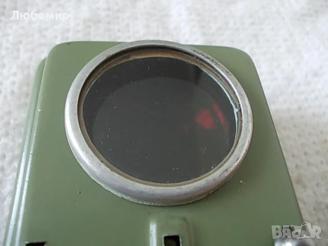 Старинно железничарско фенерче 4 цвята - №4, снимка 5 - Антикварни и старинни предмети - 50726250