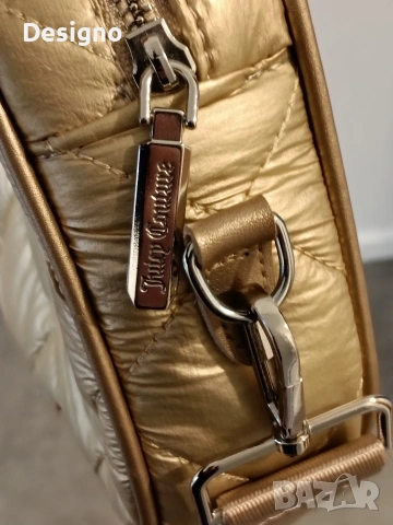 Златиста Чанта Juicy Couture , снимка 5 - Чанти - 54207160