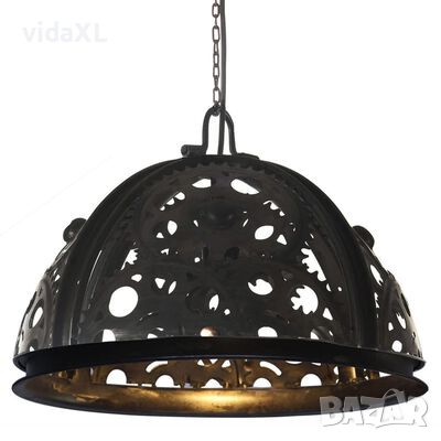 vidaXL Индустриална таванна лампа с дизайн на верижно колело 45 см E27(SKU:323714, снимка 1 - Други - 46142491
