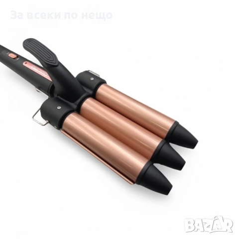 DALING DL-5211 – Тройна Ретро Професионална Преса за Къдрене, 100W, Температура до 215°C, снимка 4 - Други инструменти - 51106186