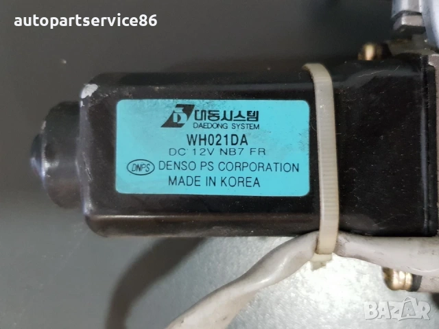 Регулатор и мотор на стъкло за предна дясна врата за KIA Sportage 2097-2003 WH021DA, снимка 2 - Части - 53336403