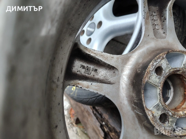 4бр.Алуминиеви джанти 16ки за РЕНО,ПЕЖО 4x100 7J ET38, снимка 3 - Гуми и джанти - 53904723