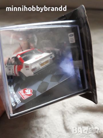 Citroen Saxo 1600 Ford Escort RS1800 Mitsubishi Lancer Evolution 1.43 Eaglemoss Rally Monte-Carlo. , снимка 12 - Колекции - 46523205