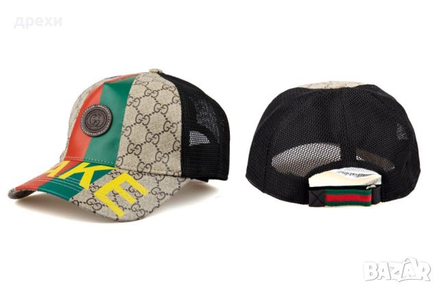  Gucci шапка с козирка, снимка 3 - Шапки - 45681155