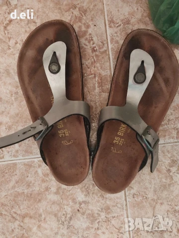 Два вида. BIRKENSTOCK. Size 34 Стелка 22 см., снимка 7 - Детски сандали и чехли - 45976584
